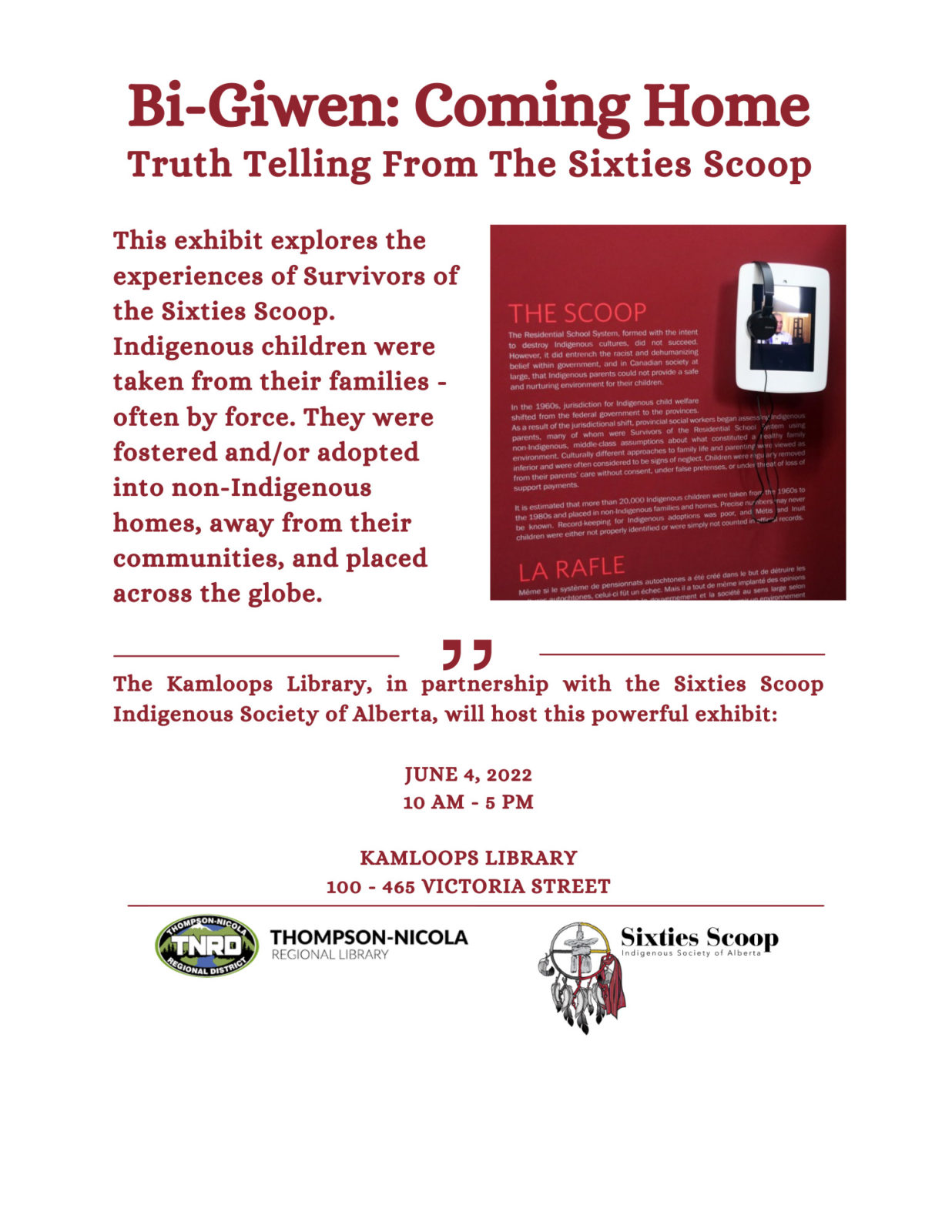 Separating children from parents: The Sixties Scoop in Canada 
